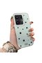 Vivo X200 Fe Compatible Edge Striped Black Star Pattern Protective Case Acrylic Hard Back Silicone Edge