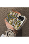Samsung Galaxy M23/M13 Compatible Aesthetic Floral-Leopard Pattern Case Acrylic Hard Back Silicone Edge - 4
