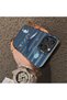 iPhone 16 Pro Compatible Sea Creatures Whale Horse Seahorse Patterned Case Acrylic Back Cover Silicone Edge - 4