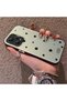 Xiaomi Redmi Note 12 Pro 5g Compatible Edge Striped Black Star Pattern Protective Case Acrylic Hard Back Silicone Edge - 3