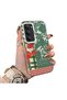 Xiaomi Redmi 15 5g Compatible Acrylic Hard Back Panel with Silicone Edges Vegetable Flower Pattern Phone Case