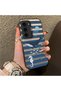 Samsung Galaxy S23 Compatible Sea Creatures Whale Horse Seahorse Patterned Case Acrylic Back Cover Silicone Edge - 2