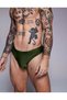 Slip, verde - M - 2