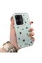 Realme C55 Compatible Edge Striped Black Star Pattern Protective Case Acrylic Hard Back Silicone Edge