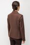 Women's Double-Breasted Notched Collar Button Detailed Long Sleeve Blazer Jacket - 6