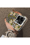 Xiaomi Poco M6 Pro 4g Compatible Aesthetic Floral-Leopard Pattern Case Acrylic Hard Back Silicone Edge - 4