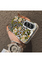 Tecno Camon 40 Pro 5g(Cm7) Compatible Aesthetic Floral-Leopard Pattern Case Acrylic Hard Back Silicone Edge - 4