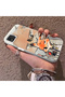 Realme C11 2021 Compatible Cartoon Fox Nick Patterned Case Acrylic Hard Back Silicon Edge - 3