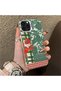 iPhone 13 Pro Compatible Acrylic Hard Back Panel with Silicone Edges Vegetable Flower Pattern Phone Case - 2