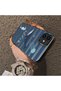 iPhone 11 Compatible Sea Creatures Whale Horse Seahorse Patterned Case Acrylic Back Cover Silicone Edge - 5