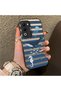 Oppo A5 4G/5G Compatible Sea Creatures Whale Horse Seahorse Patterned Case Acrylic Back Cover Silicone Edge - 2