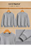 Çocuk Bisiklet Yaka Basic Sweatshirt - 3-12 Yaş - 3