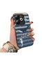 Infinix Hot 40I Compatible Sea Creatures Whale Horse Seahorse Patterned Case Acrylic Back Cover Silicone Edge