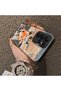 Samsung Galaxy S22 Ultra Compatible Cartoon Fox Nick Patterned Case Acrylic Hard Back Silicon Edge - 4