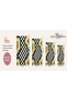 Eta Geometric Waves Patterned Woven Base Decorative Carpet Eta4212 - 4