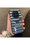Tecno Camon 40 Premier Compatible Sea Creatures Whale Horse Seahorse Patterned Case Acrylic Back Cover Silicone Edge - 2