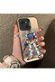 Tecno Spark 40C Compatible Hard Acrylic Back Silicone Edge Lens Protection Mechanical Robot Pattern Case - 2