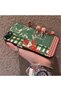 Vegetable Flower Pattern Phone Case with Acrylic Hard Back Panel and Silicone Edges Compatible with iPhone 7/8/Se 2020 2022 - 4