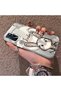 Oppo A54S Compatible Cartoon Fox Judy Patterned Case Acrylic Hard Back Silicon Edges - 3