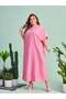 Rochie maxi, roz - 1XL - 5
