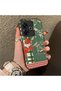 Xiaomi Poco M6 4g Compatible Acrylic Hard Back Panel with Silicone Edges Vegetable Flower Pattern Phone Case - 2