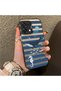 Oppo A6 Pro 4G/5G Compatible Sea Creatures Whale Horse Seahorse Patterned Case Acrylic Back Cover Silicone Edge - 2