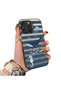 iPhone 16 Pro Compatible Sea Creatures Whale Horse Seahorse Patterned Case Acrylic Back Cover Silicone Edge