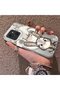 Tecno Spark 40C Compatible Cartoon Fox Judy Patterned Case Acrylic Hard Back Silicon Edges - 3