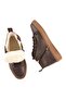Furry Zippered Men's Boots 375051 Brown - 2