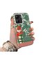 Xiaomi Poco C65 Compatible Acrylic Hard Back Panel with Silicone Edges Vegetable Flower Pattern Phone Case