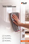 Wandelröschen Microfiber Anti-Scratch Television and Tablet Screen Cleaning Cloth 40X40 cm Red - 4
