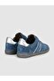 Santano 100% Genuine Leather Blue Suede Lace-Up Women's Sneaker - 4