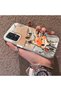 Samsung Galaxy A32 4g Compatible Cartoon Fox Nick Patterned Case Acrylic Hard Back Silicon Edge - 3