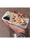 حافظة متوافقة مع هاتف iPhone 16 Plus بنمط رسوم متحركة على شكل ثعلب نيك، مصنوعة من الأكريليك الصلب وحافة من السيليكون - 3