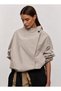 Double-Breasted High Collar Trench Coat - 5