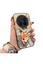 Vivo X200 Pro Compatible Cartoon Fox Nick Patterned Case Acrylic Hard Back Silicone Edge