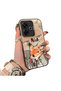 Xiaomi Redmi 13/13X Compatible Cartoon Fox Nick Patterned Case Acrylic Hard Back Silicon Edge