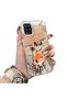 Samsung Galaxy A12/M12 Compatible Cartoon Fox Nick Patterned Case Acrylic Hard Back Silicon Edge