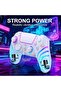 Wireless Game Controller for PS4 Hall Effect Triggers, Touchpad, Built-in Speaker, Headphone - 3