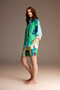 Cotton Shirt Collar Pocket Shorts Set Bm-1942 - 2