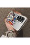 Infinix Hot 60 Pro Compatible Hard Acrylic Back Silicone Edge Lens Protection Mechanical Robot Pattern Case - 4