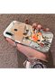 Samsung Galaxy A30/A20 Compatible Cartoon Fox Nick Patterned Case Acrylic Hard Back Silicon Edge - 3