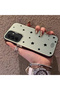 Samsung Galaxy A26 Compatible Edge Striped Black Star Pattern Protective Case Acrylic Hard Back Silicone Edge - 3