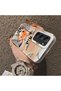 Xiaomi Redmi 15 5g Compatible Cartoon Fox Nick Patterned Case Acrylic Hard Back Silicon Edges - 4