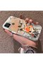 Realme C21Y/C25Y Compatible Cartoon Fox Nick Patterned Case Acrylic Hard Back Silicon Edge - 3