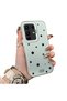 Infinix Note 50 Pro Plus Compatible Edge Striped Black Star Pattern Protective Case Acrylic Hard Back Silicone Edge