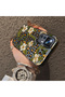 Xiaomi Mi 12T/12T Pro Compatible Aesthetic Floral-Leopard Pattern Case Acrylic Hard Back Silicone Edge - 4