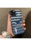 iPhone 14 Pro Compatible Sea Creatures Whale Horse Seahorse Patterned Case Acrylic Back Cover Silicone Edge - 2