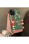 iPhone 14 Pro Max Compatible Acrylic Hard Back Panel with Silicone Edges Vegetable Flower Pattern Phone Case - 2