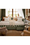 Ponpon Cotton Padded Cotton Tasseled Hemnes Divan Cover - 2